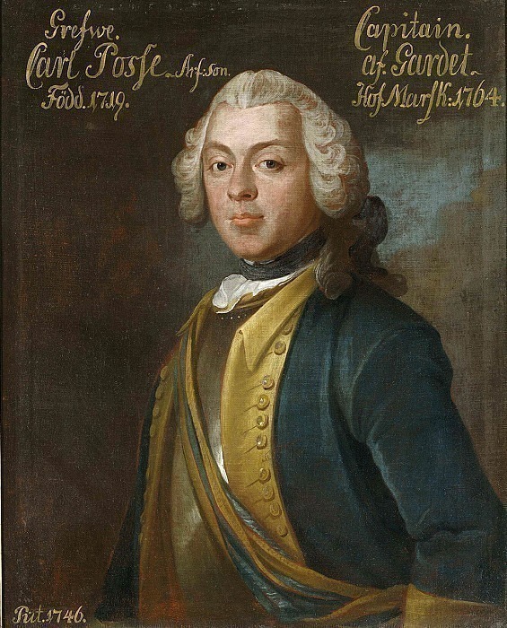Karl Arvidsson Posse (1719-1791). Olof Arenius