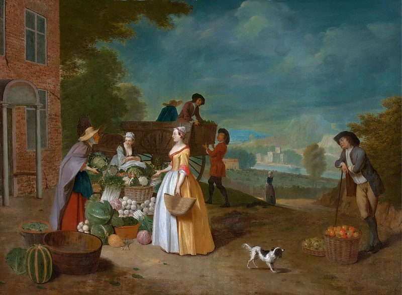 The Vegetable Seller. Pieter Angillis