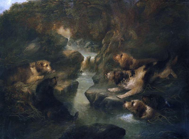 Otter Hunting. George Armfield