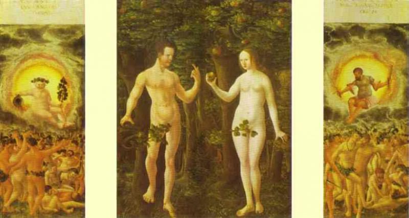 Триптих Адам и Ева, Альбрехт Альтдорфер