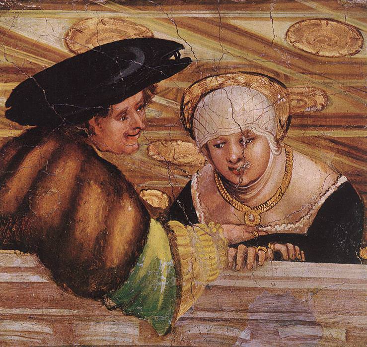 Gli amanti 1530. Albrecht Altdorfer