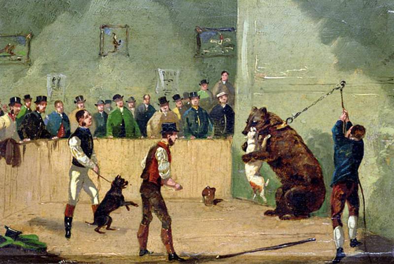 Bear Baiting. Samuel Henry Alken