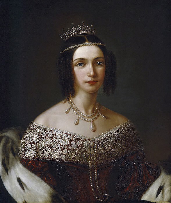 Josefina (1807-1876), Queen of Sweden and Norway, Princess of Leuchtenberg. Sophie Adlersparre