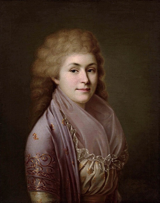 Portrait of Natalia Gribovskaya. Nikolay Argunov