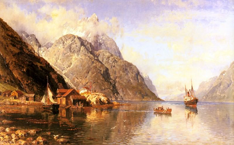 Village On A Fjord. Anders Monsen Askevold