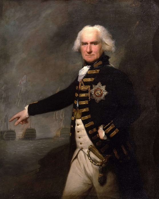 Admiral Lord Bridport. Lemuel Francis Abbott