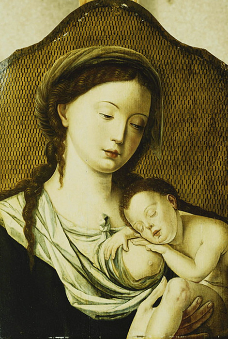 The Madonna and Child. Pieter Coecke Van Aelst