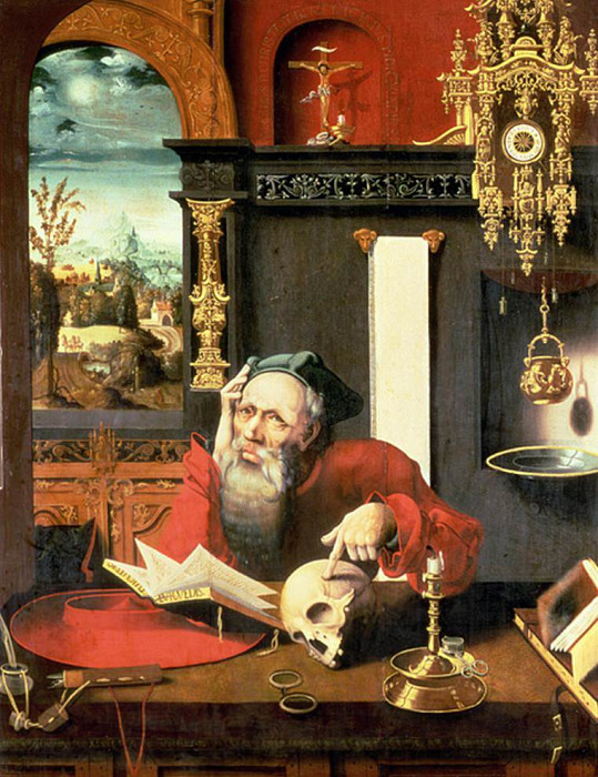 St. Jerome in his Study. Pieter Coecke Van Aelst