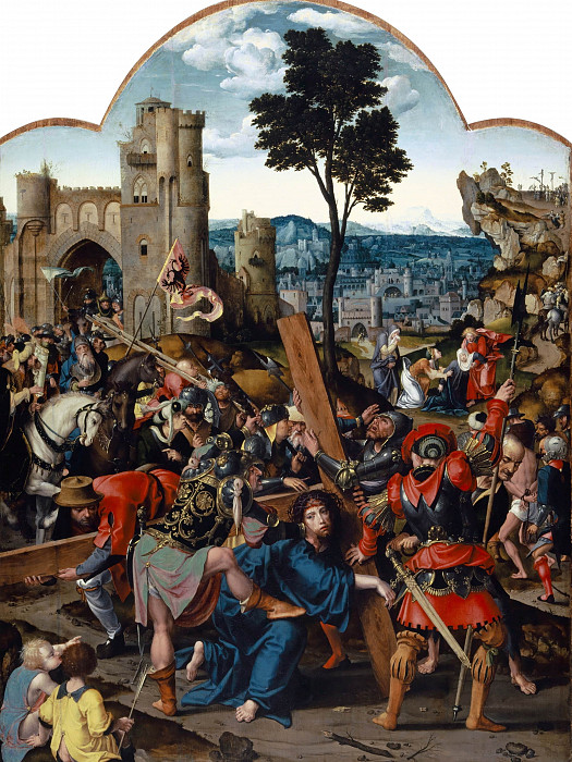 Christ Carrying the Cross. Pieter Coecke Van Aelst