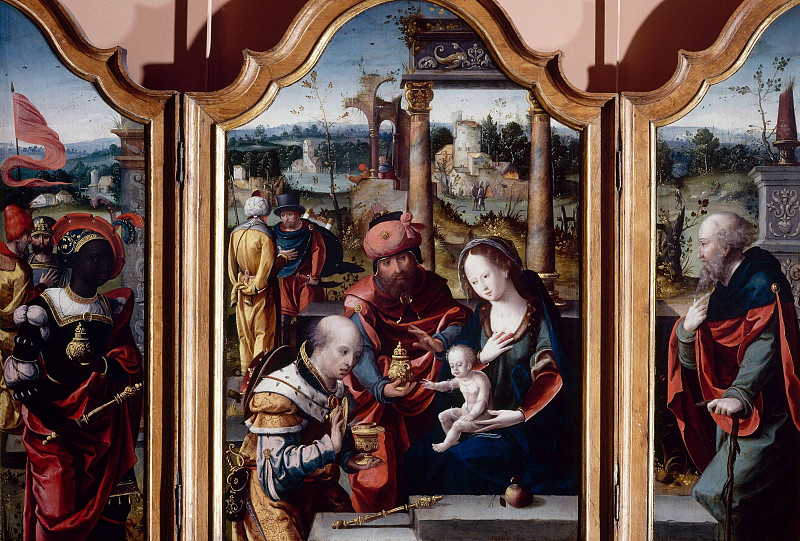 Adoration of the Magi. Pieter Coecke Van Aelst