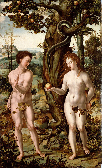 The Fall of Man. Pieter Coecke Van Aelst