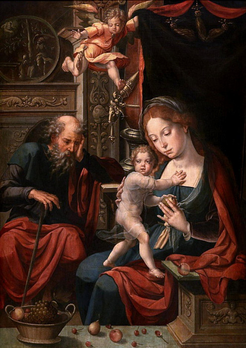 Holy Family. Pieter Coecke Van Aelst