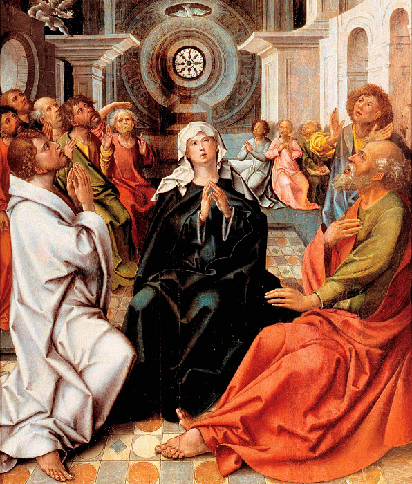 The Outpouring Of The Holy Ghost. Pieter Coecke Van Aelst