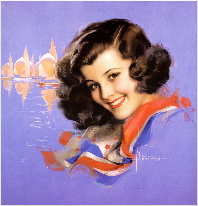 Cos 038 Rolf Armstrong Untitled. Rolf Armstrong