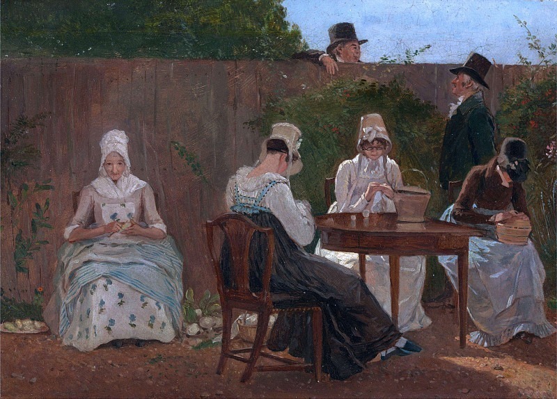 The Chalon Family in London. Jacques-Laurent Agasse