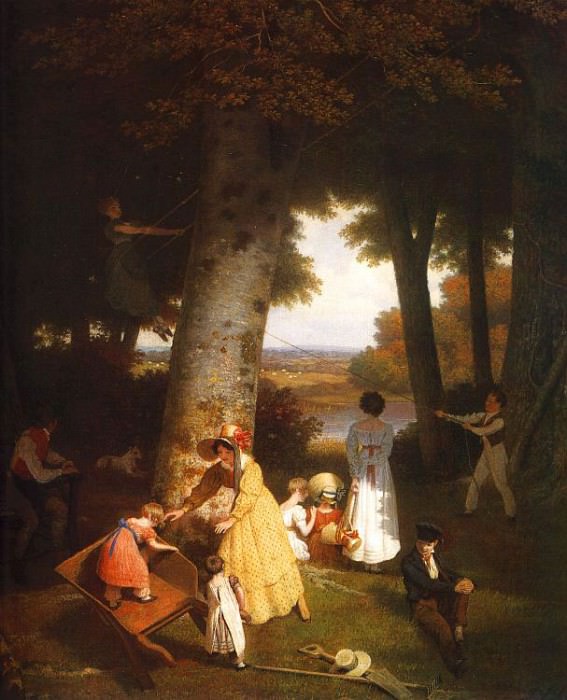 The Playground. Jacques-Laurent Agasse