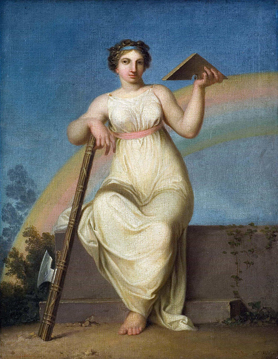 Юриспруденция. Аллегорическая фигура. Николай Абрахам Абильгор