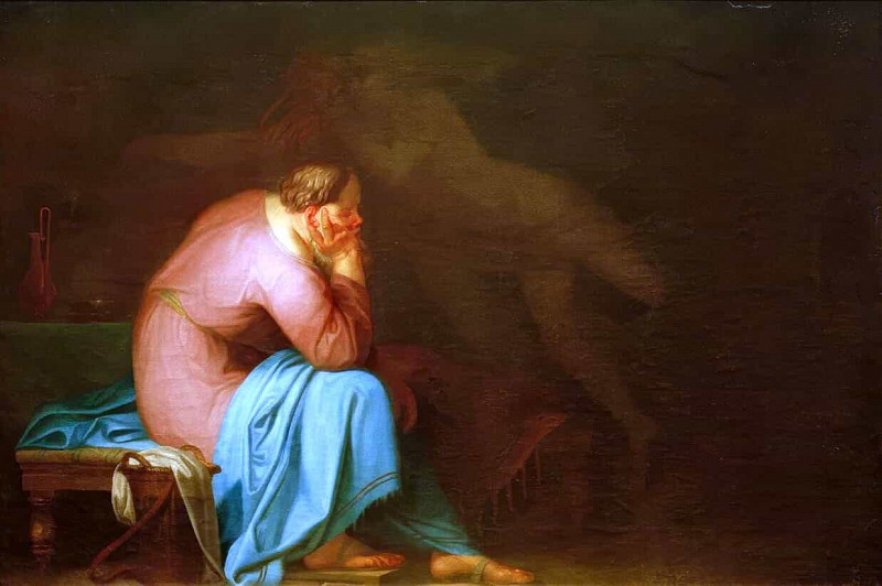 Сократ и его демон. Николай Абрахам Абильгор