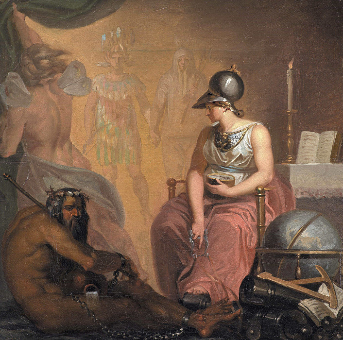 Возрождение науки, изобретение книгопечатания и пороха и открытие Америки. Николай Абрахам Абильгор