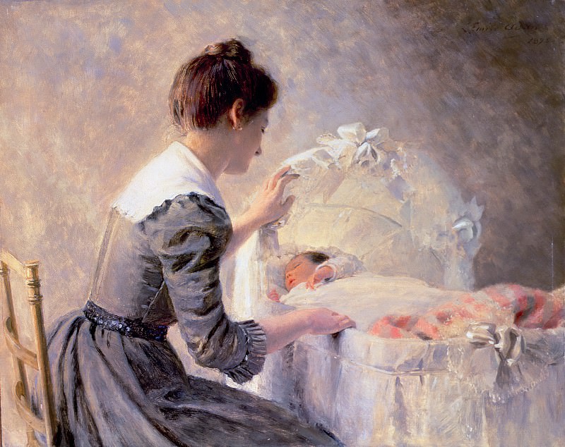 Материнство, 1898. Луи Эмиль Адан