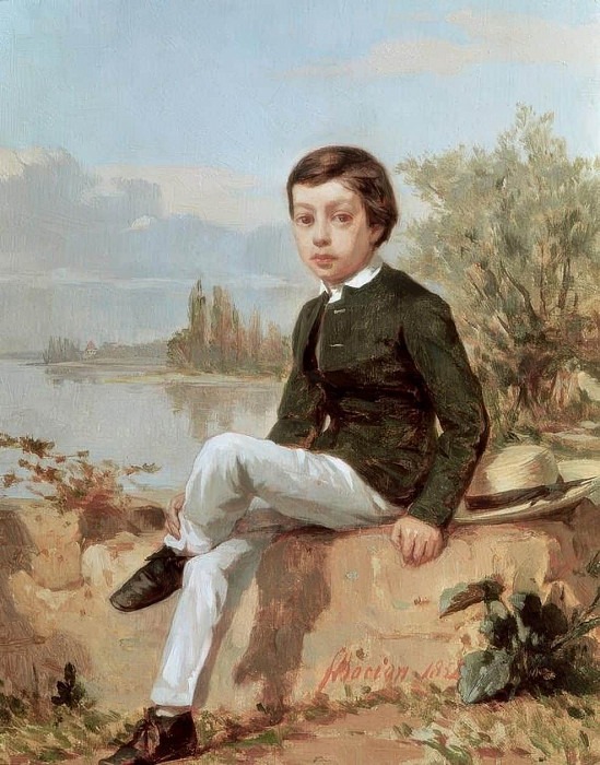 Портрет Жака Ларгье (1844–1907). Франсуа Босьон