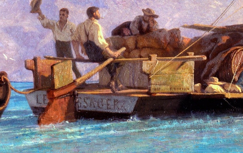 Luggage Boat. François-Louis David Bocion