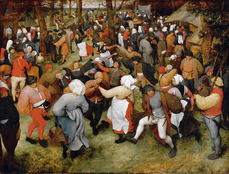The Wedding Dance. Pieter Brueghel The Elder