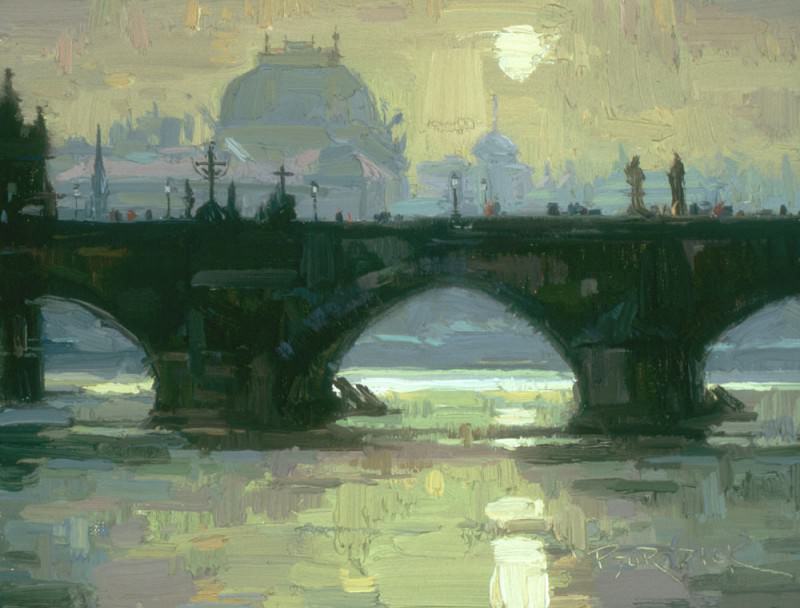 Восход солнца в Праге. Скотт Бердик