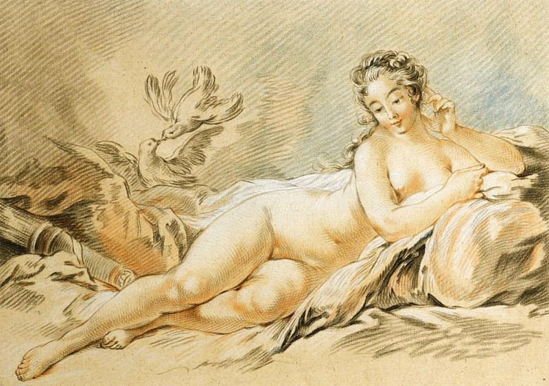 Venus Resting. Louis-Marin Bonnet