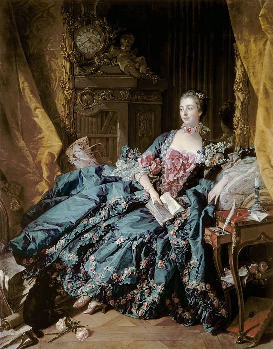 Madame de Pompadour. Francois Boucher