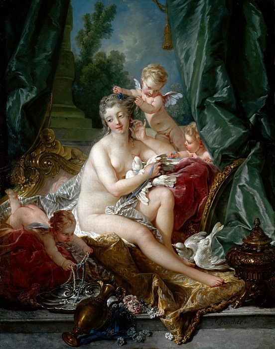 THE TOILET OF VENUS. Francois Boucher