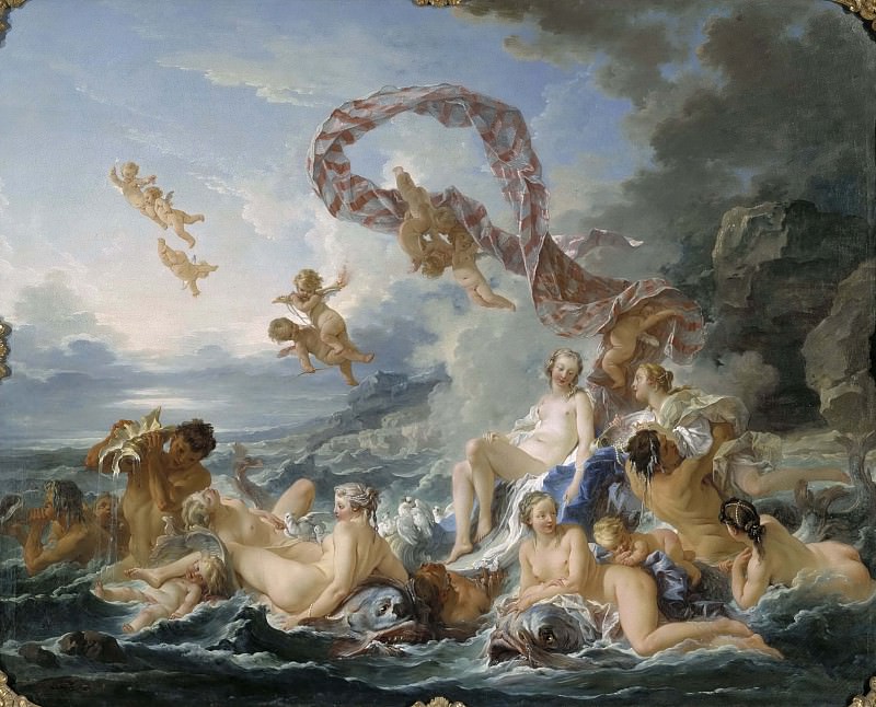 The Triumph of Venus. Francois Boucher
