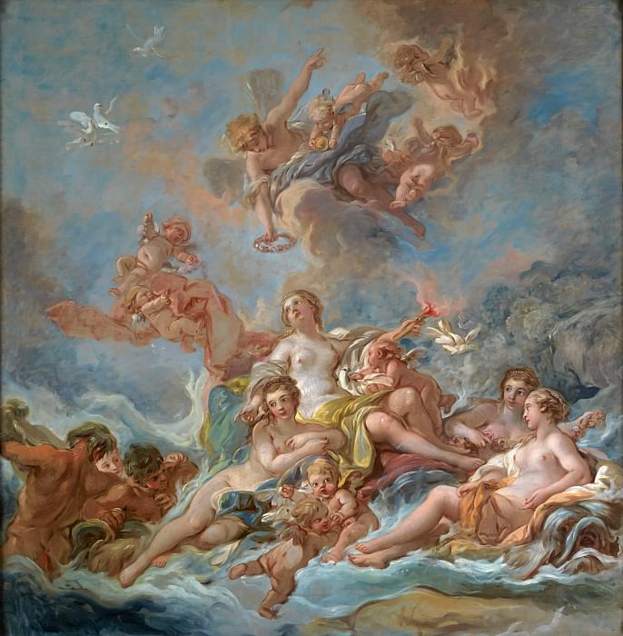 The Triumph of Venus. Francois Boucher