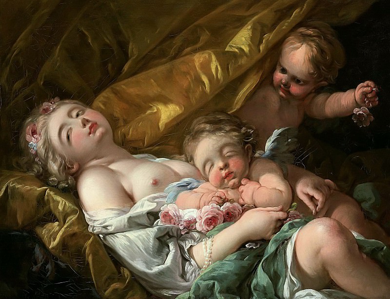 Venus and Putti. Francois Boucher