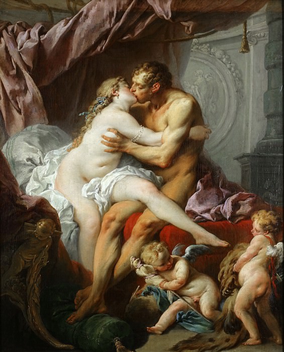 Hercules and Omphale. Francois Boucher