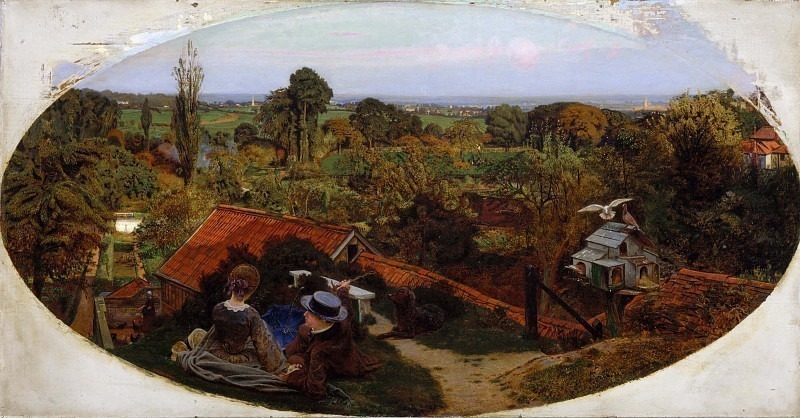 An English Autumn Afternoon. Ford Madox Brown