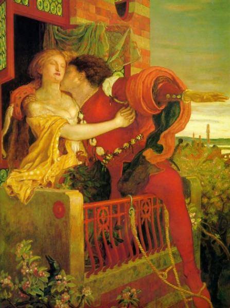 Romeo and Juliet. Ford Madox Brown