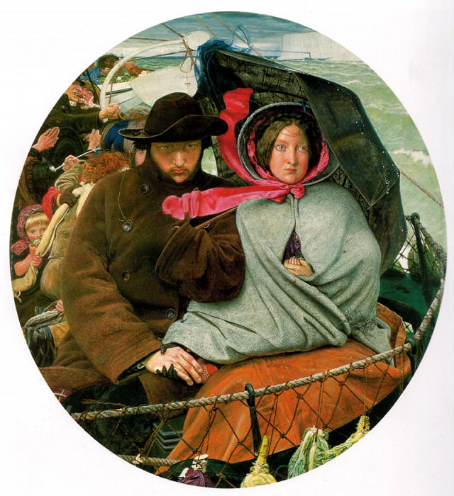 The Last Of England. Ford Madox Brown