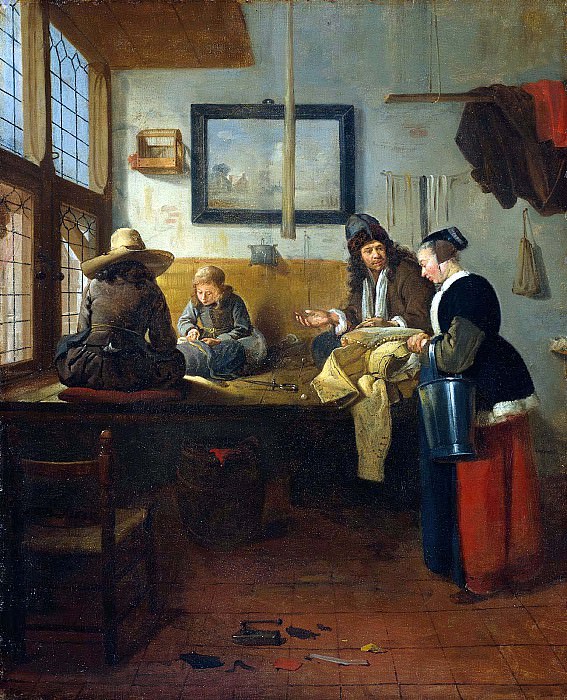 The tailorshop. Quiringh van Brekelenkamp