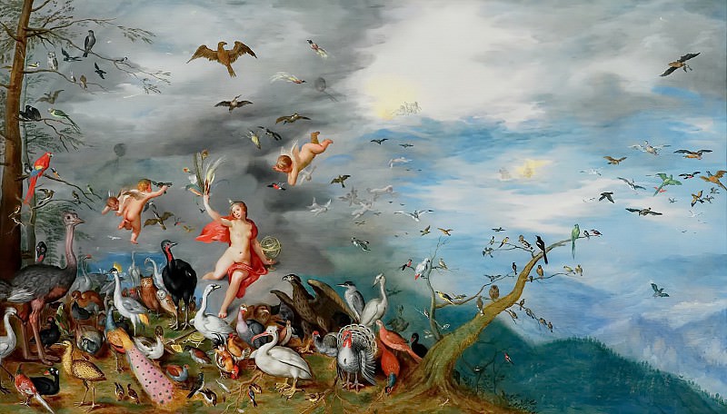 Allegory of the air. Jan Brueghel the Younger