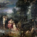 La Abundancia y los Cuatro Elementos, Jan Brueghel the Younger