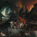 Aeneas and the Sibyl in the Underworld, Jan Brueghel the Younger