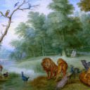 Paradise with the Fall of Man , Jan Brueghel the Younger