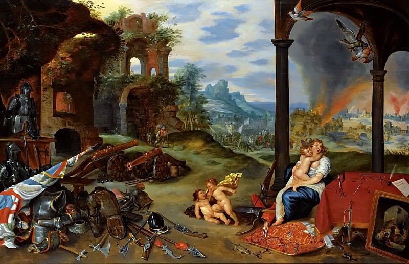 Allegory of war. Jan Brueghel the Younger
