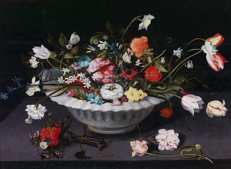 A still life of flowers. Jan Brueghel the Younger