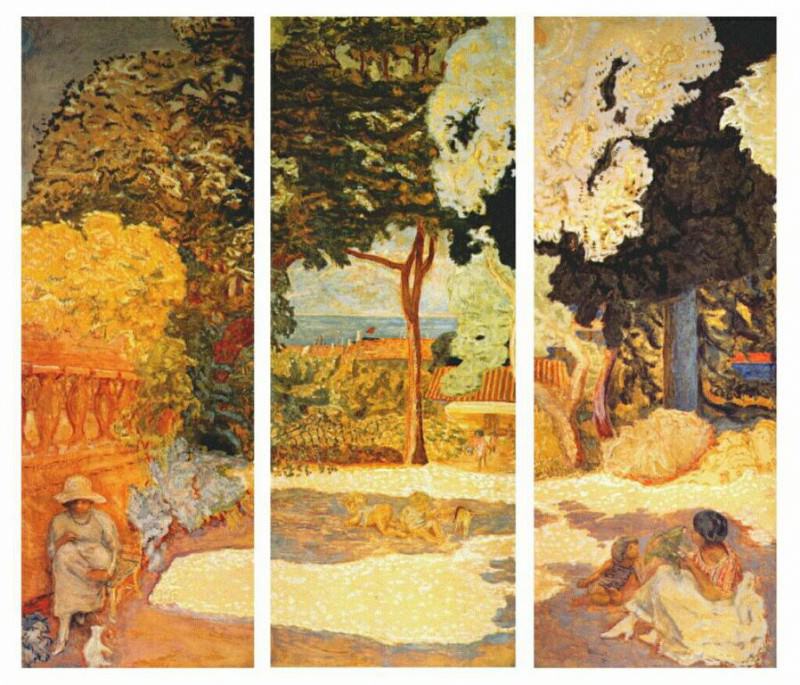 mediterranean i triptych 1911. Pierre Bonnard