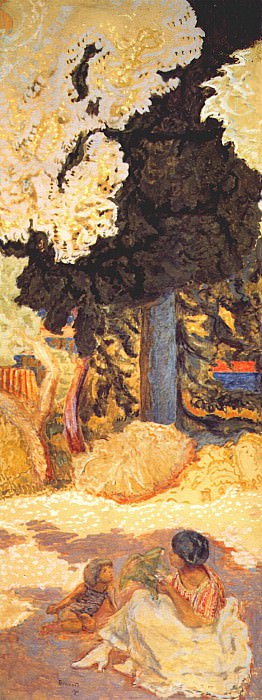 mediterranean iv right panel. Pierre Bonnard