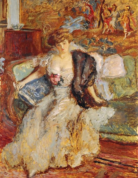 Portrait of Misia Godebska. Pierre Bonnard