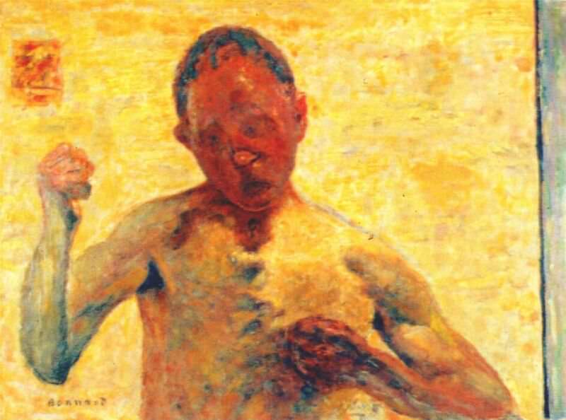 the boxer self portrait 1931. Pierre Bonnard
