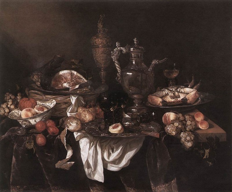banquet. Abraham Van Beyeren